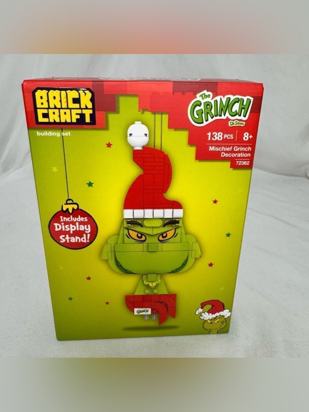 Brickcraft The Grinch "Mischief Grinch" Decoration Building Set